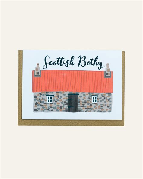 Scottish Bothy Greetings Card