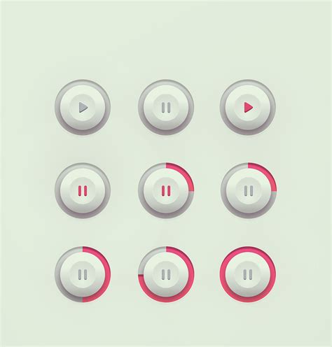 Button UI Design Concept :: Behance