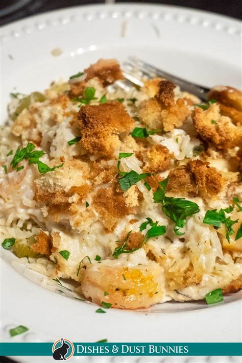 Seafood Casserole Recipe - Dishes & Dust Bunnies