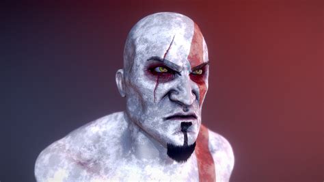 Kratos - God of War (Bust) - Download Free 3D model by Daniel Vicente ...