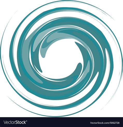 Whirlpool background Royalty Free Vector Image