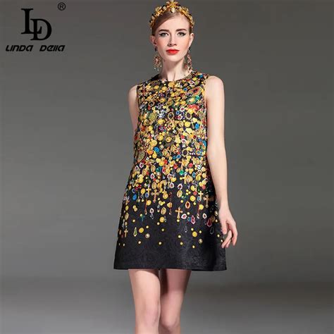 High Quality 2017 Fashion Designer Runway Summer Dress Women's ...