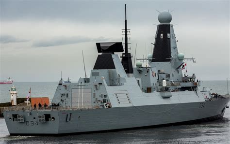 UK's £1bn warship HMS Diamond 'heads home from Gulf after breaking down'