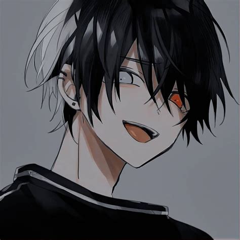 Anime Boy With Black Hair Wallpaper