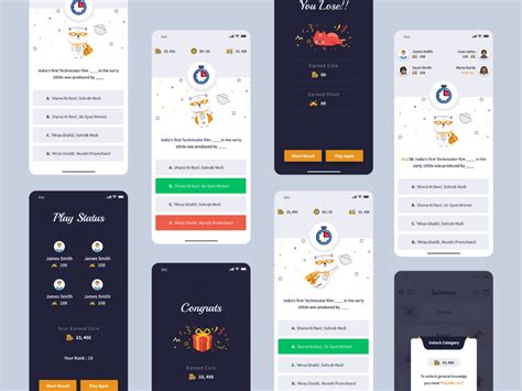 Quiz app | Trivia app, Quiz design, Quiz