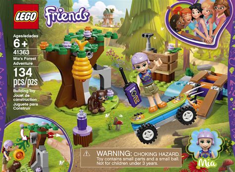 LEGO Friends Mia's Forest Adventure 41363 | Toys R Us Canada