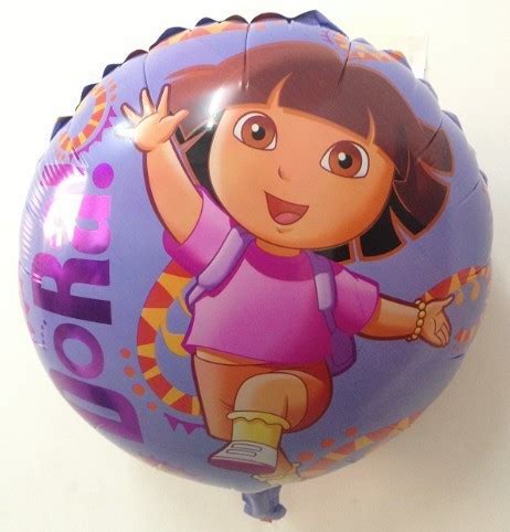 Buy Balloon happy Birthday Party Decoration Dora balloon Baby Kids ...