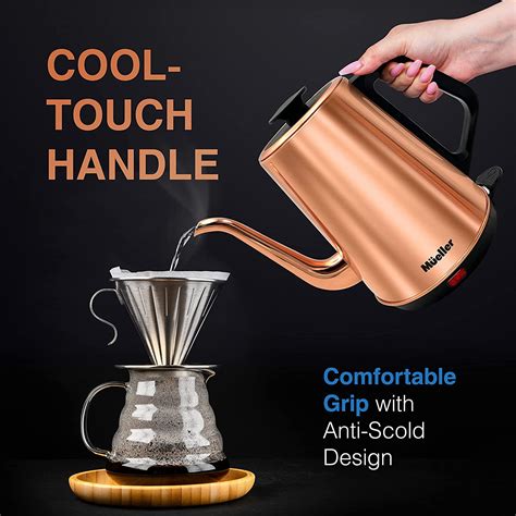 Gooseneck Kettle - Copper Edition - muellerhome.us