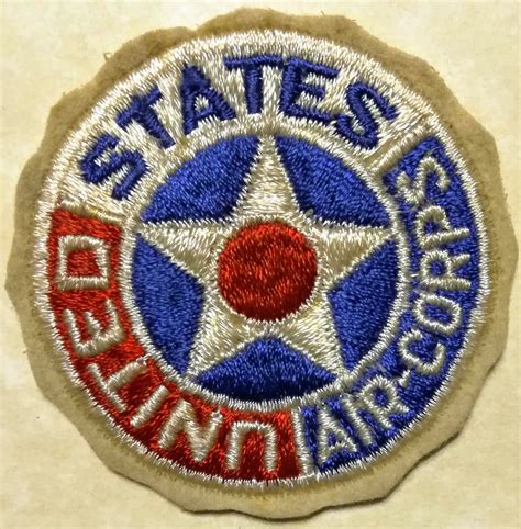 United States Air Corps Army Air Force WWII Patch – Rolyat Military ...