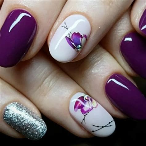 Nail Decals DIY Creative Decorative Flower Butterfly Nails Art Sticker ...