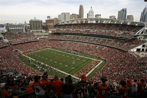 Cincinnati Bengals Game | Paul brown stadium, Nfl stadiums, Cincinnati ...