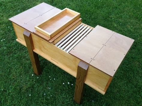 Plans for horizontal hive using deep frames | Bee keeping, Backyard bee ...