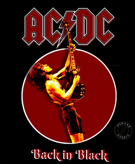 AC/DC - Back in Black | Acdc | Pinterest | Bandas de rock, Bandas and ...