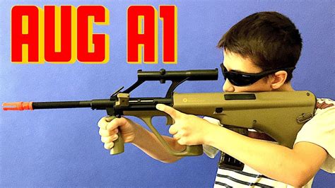 Steyr Aug A1 Airsoft Gun - AWESOME! - YouTube