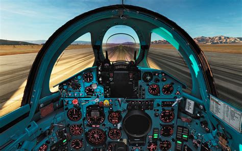 Clean english cockpit for the MIG-21 DCS World 2.5.2