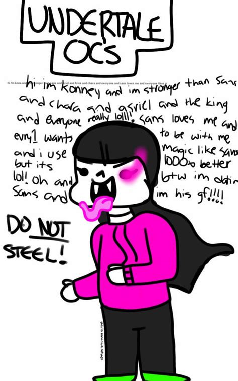 UNDERTALE OCS IN A NUTSHELL by cookipok on DeviantArt