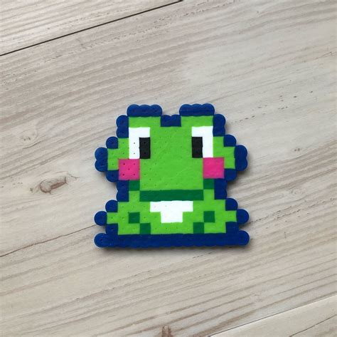 #unitedfrogs #frog002 #united #frogs #pixel #pixelart #perlerbeads # ...