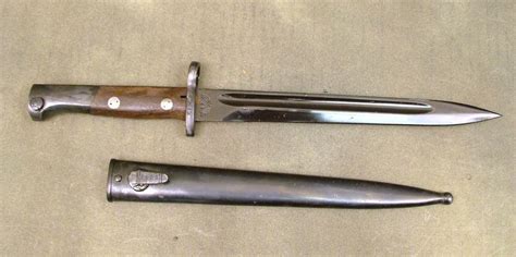 Mauser M-98 Bayonet W/ Scabbard – International Military Antiques