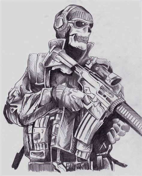 Ghost MW2 by ArtisticCole on DeviantArt