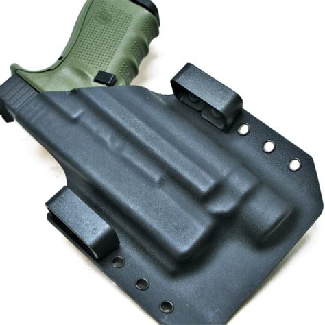 OWB Light Bearing Holster - Glock 19 with TLR-1 - Code 4 Defense