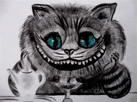 creepy cheshire cat by Aphie7 on DeviantArt