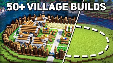 50+ Build Ideas for your Minecraft Village - YouTube