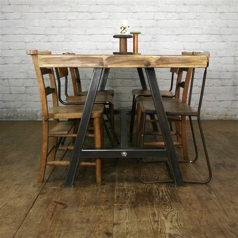 'The Steel A-Frame' Dining Table - 1 in stock ready for delivery ...