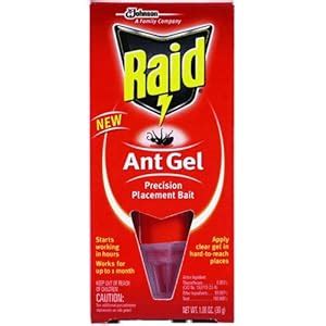 Amazon.com : Raid Ant Gel Up To 1 Month 1.06 oz : Sugar Ant Traps ...