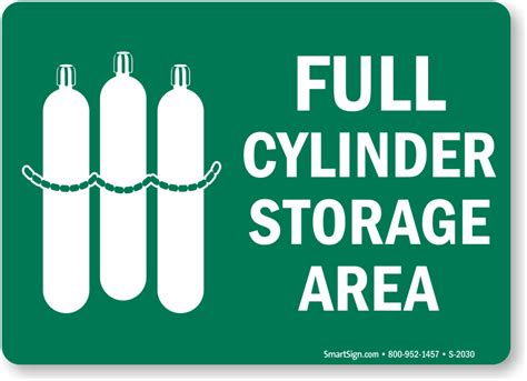 Gas Cylinder Signs | Gas Cylinder Signs