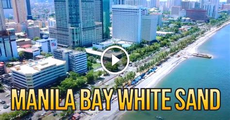 White Sand at Manila Bay Latest Aerial Update as of June 2021