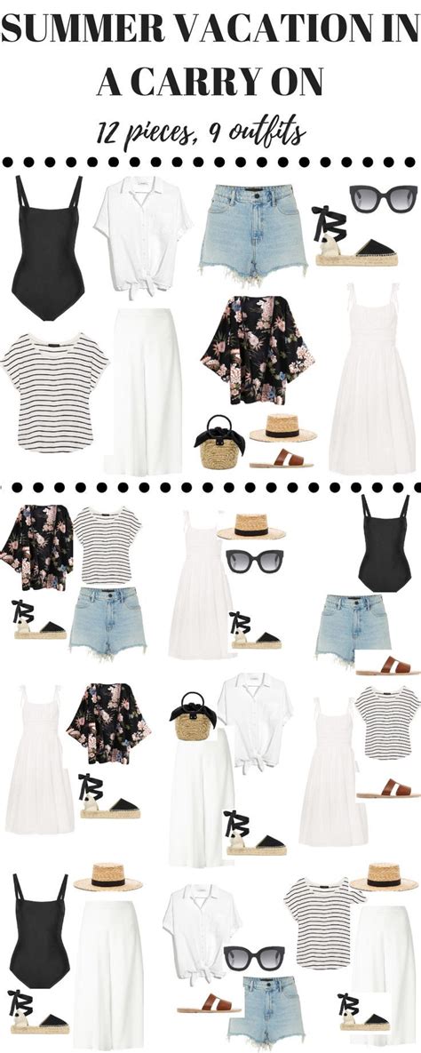 Spring Break: Beach Vacation Outfits in Just Your Carry-On (My Chic ...