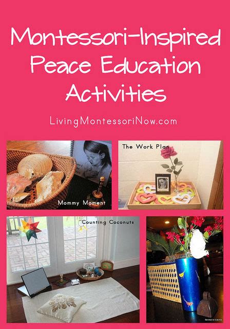 Montessori-Inspired Peace Education Activities