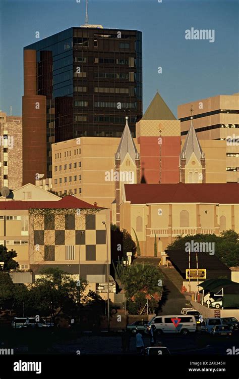 Namibia windhoek skyline hi-res stock photography and images - Alamy