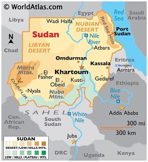 Sudan Maps & Facts - World Atlas