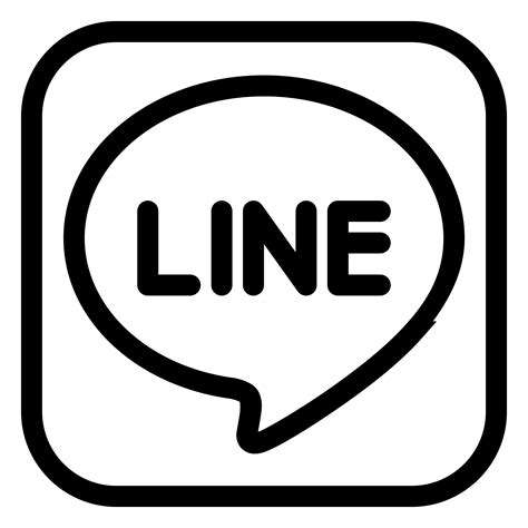 Line App Icon #304192 - Free Icons Library