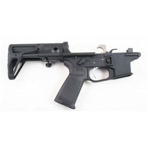 Quarter Circle 10 9mm Complete AR15 Lower w/ Maxim CQB - Colt Pattern