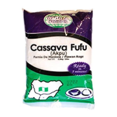 Cassava Fufu Big - Buy African Food Online | Deeskus