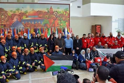 ‘Palestine’s Finest’: Palestinian Rescue Teams Arrive to Turkiye, Syria ...