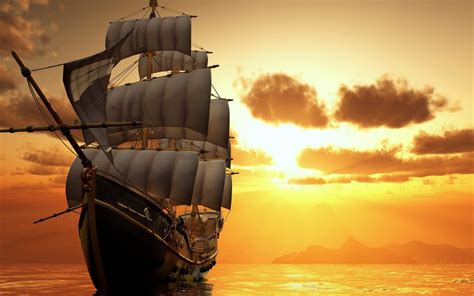 Sailing Ship 4k Ultra HD Wallpaper and Background Image | 3840x2400 ...