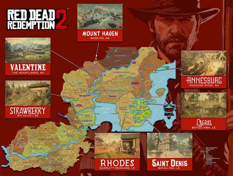 Red Dead Redemption 2 Contains Whole RDR Map: Confirmed - RDR2.org