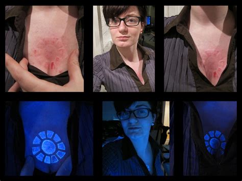 Arc Reactor Blacklight Tattoo by ReficulNatas on DeviantArt