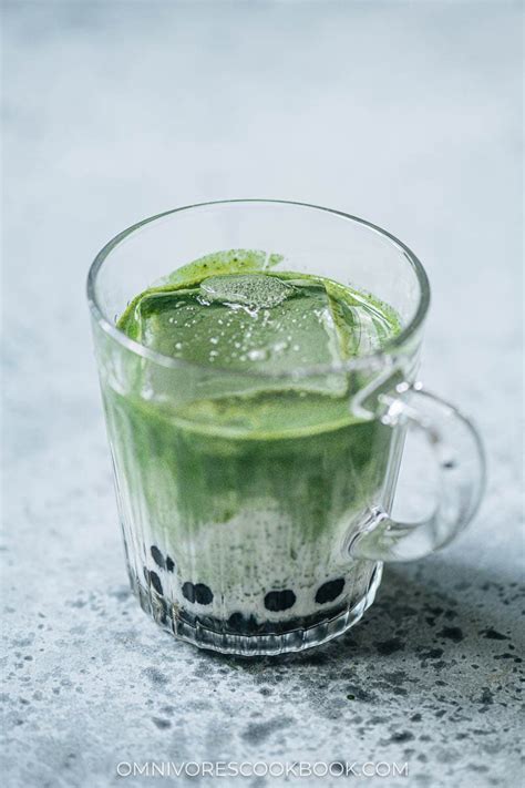 Matcha Boba Tea - Omnivore's Cookbook