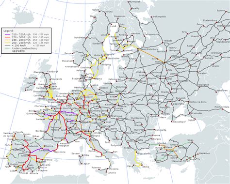 High-speed rail in Europe : r/europe