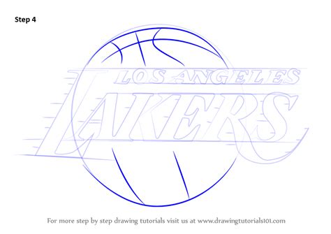 Lakers Logo Drawing / Lebron James Lakers Sketch Hd Png Download ...