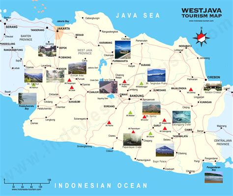 West Java Map - Peta Jawa Barat