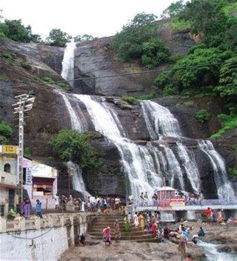 India Tourism: Kutralam (Courtallam) Waterfalls - Tamilnadu