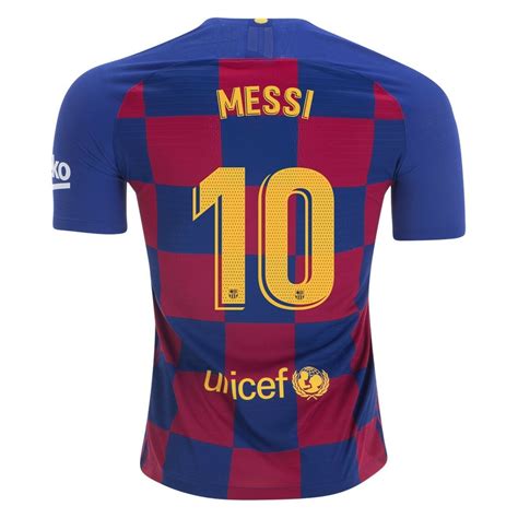 NIKE LIONEL MESSI BARCELONA VAPORKNIT VAPOR MATCH HOME JERSEY 2019/2020 ...