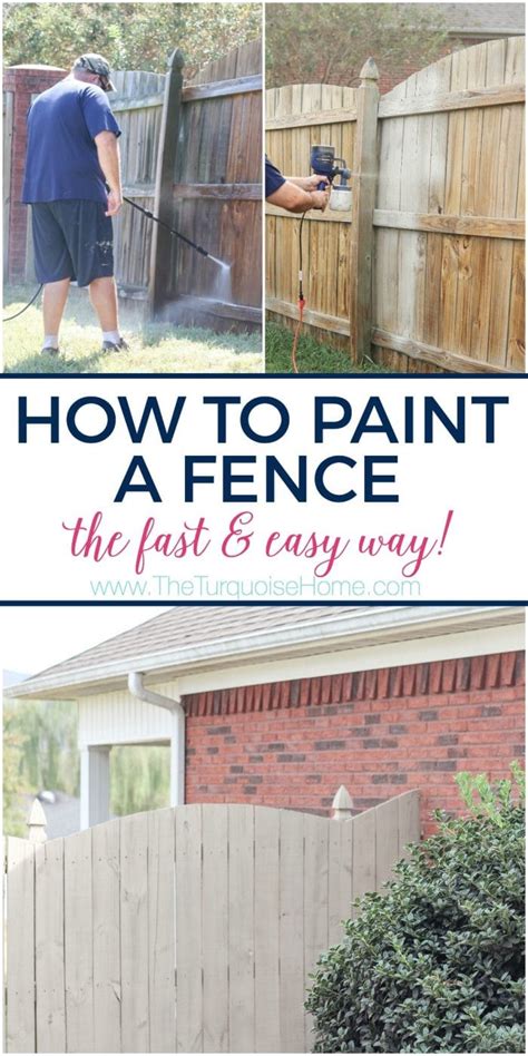 How to Paint a Wood Fence the Fast and Easy Way