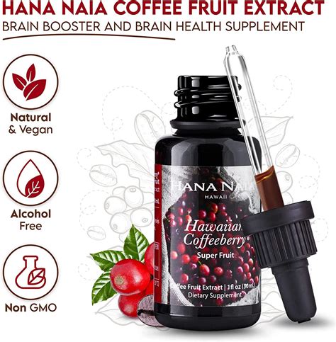 Hana Naia Coffee Fruit Extract, Brain Booster and Brain Health ...