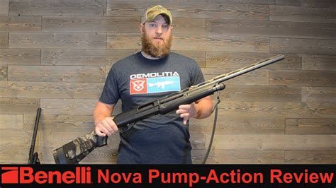 Benelli Nova Pump-Action Review - YouTube